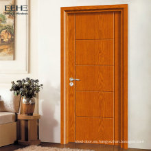 Puerta cortafuego de madera de diseño simple